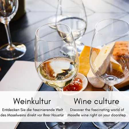 Raumwunder Im Alten Winzerhaus Am Calmont - Ganze Etage Für 6 Apartment Bremm
