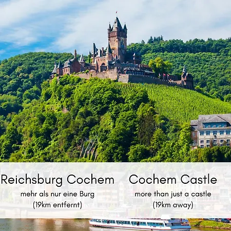 Winzerhaus Am Calmont - Raumwunder Mit Moselblick Апартаменты Бремм